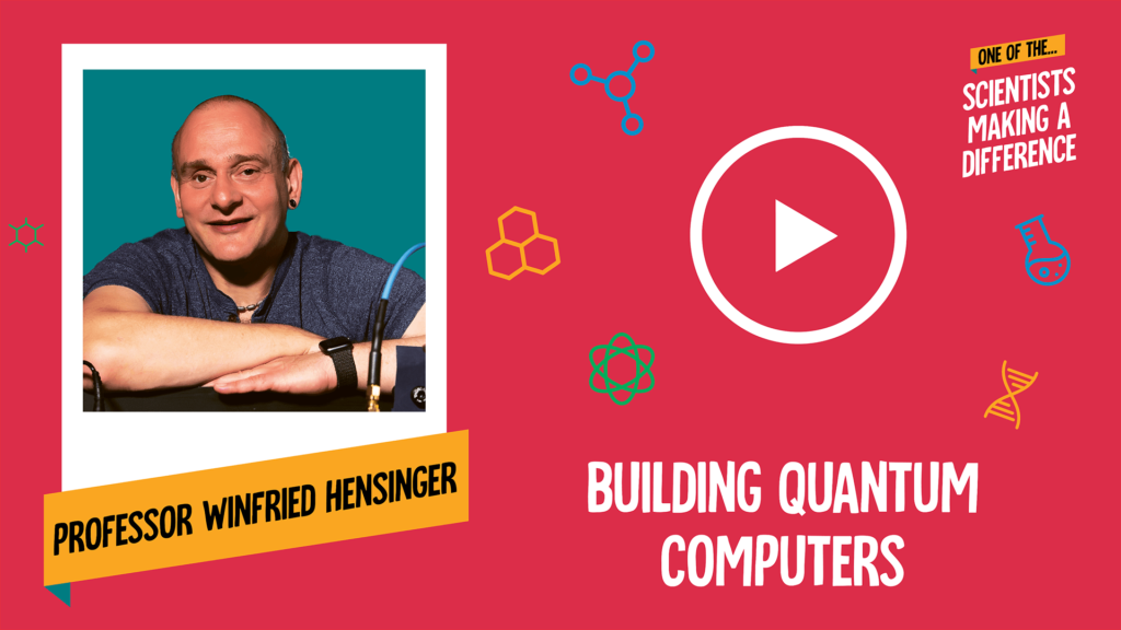 Professor Winfried Hensinger: Building quantum computers